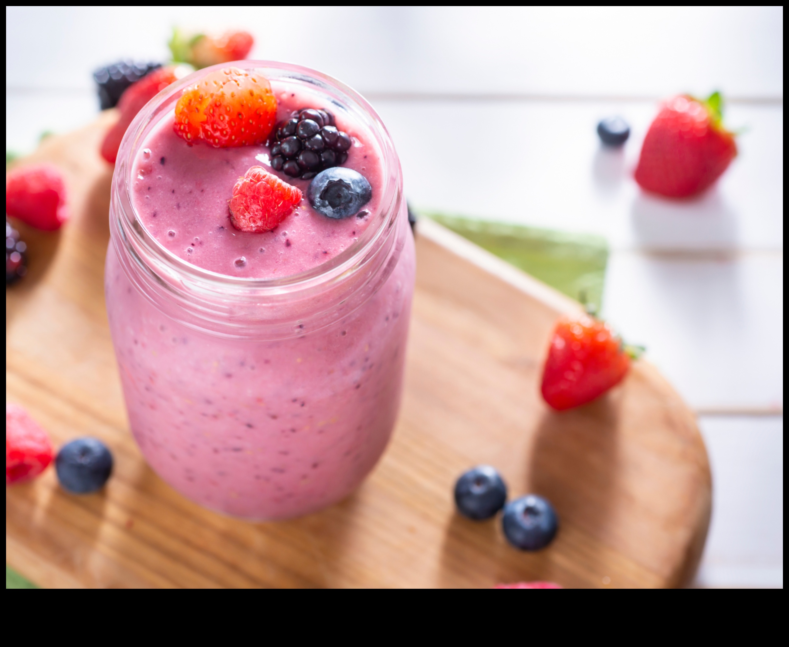 Berry Bonanza: Lezzetli Berry Smoothie'lerinin Dünyasına Dalın